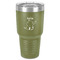 Safari 30 oz Stainless Steel Ringneck Tumbler - Olive - Front