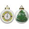 Safari Ceramic Christmas Ornament - X-Mas Tree (APPROVAL)