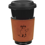 Safari Leatherette Cup Sleeve - Single Sided (Personalized)