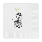 Safari Embossed Decorative Napkins (Personalized)