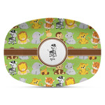 Safari Plastic Platter - Microwave & Oven Safe Composite Polymer (Personalized)