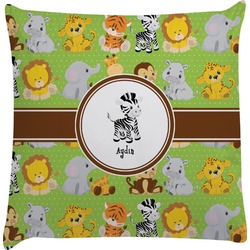 Safari Decorative Pillow Case (Personalized)