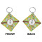 Safari Diamond Keychain (Front + Back)