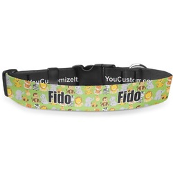 Safari Deluxe Dog Collar - Large (13" to 21") (Personalized)