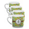 Safari Double Shot Espresso Mugs - Set of 4 Front