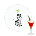 Safari Printed Drink Topper -  2.5" (Personalized)