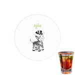 Safari Printed Drink Topper - 1.5" (Personalized)