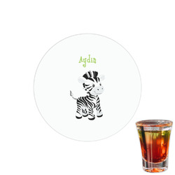 Safari Printed Drink Topper - 1.5" (Personalized)