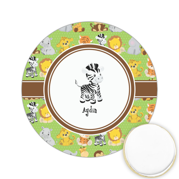 Custom Safari Printed Cookie Topper - 2.15" (Personalized)