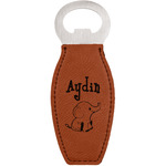 Safari Leatherette Bottle Opener (Personalized)