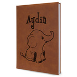 Safari Leather Sketchbook - Large - Double Sided (Personalized)