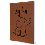 Safari Leather Sketchbook - Large - Single Sided (Personalized)