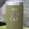 Safari Olive Polar Camel Tumbler - 20oz - Close Up