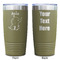 Safari Olive Polar Camel Tumbler - 20oz - Double Sided - Approval