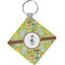 Safari Personalized Diamond Key Chain