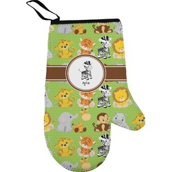 Safari Right Oven Mitt (Personalized)