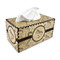 Safari Rectangle Tissue Box Covers - Wood - with tissue