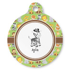 Safari Round Pet ID Tag (Personalized)