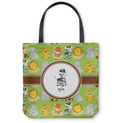 Safari Canvas Tote Bag - Small - 13"x13" (Personalized)