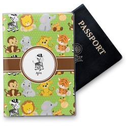 Safari Vinyl Passport Holder (Personalized)