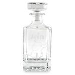 Safari Whiskey Decanter - 26 oz Square (Personalized)