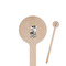 Safari Wooden 7.5" Stir Stick - Round - Closeup