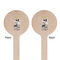 Safari Wooden 7.5" Stir Stick - Round - Double Sided - Front & Back