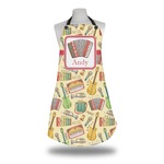 Vintage Musical Instruments Apron w/ Name or Text