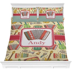 Vintage Musical Instruments Comforters (Personalized)