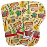 Vintage Musical Instruments Burp Cloth (Personalized)