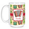 Vintage Musical Instruments Coffee Mug - 15 oz - White