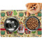 Vintage Musical Instruments Dog Food Mat - Small LIFESTYLE