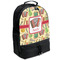 Vintage Musical Instruments Large Backpack - Black - Angled View