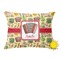 Vintage Musical Instruments Outdoor Throw Pillow (Rectangular - 12x16)