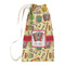 Vintage Musical Instruments Small Laundry Bag - Front View