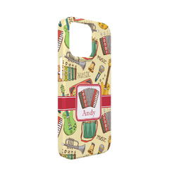 Vintage Musical Instruments iPhone Case - Plastic - iPhone 13 Mini (Personalized)