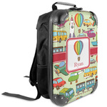 Vintage Transportation Kids Hard Shell Backpack (Personalized)