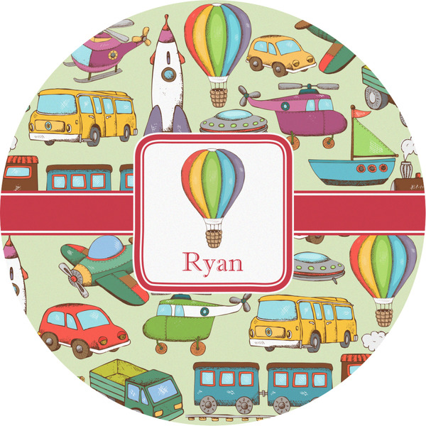 Custom Vintage Transportation Multipurpose Round Labels - 2" (Personalized)