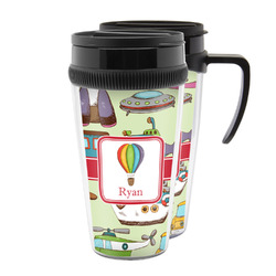 Vintage Transportation Acrylic Travel Mug (Personalized)