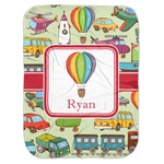 Vintage Transportation Baby Swaddling Blanket (Personalized)