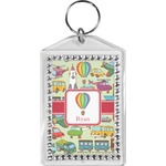 Vintage Transportation Bling Keychain (Personalized)