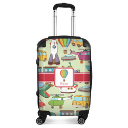 Vintage Transportation Suitcase - 20" Carry On (Personalized)