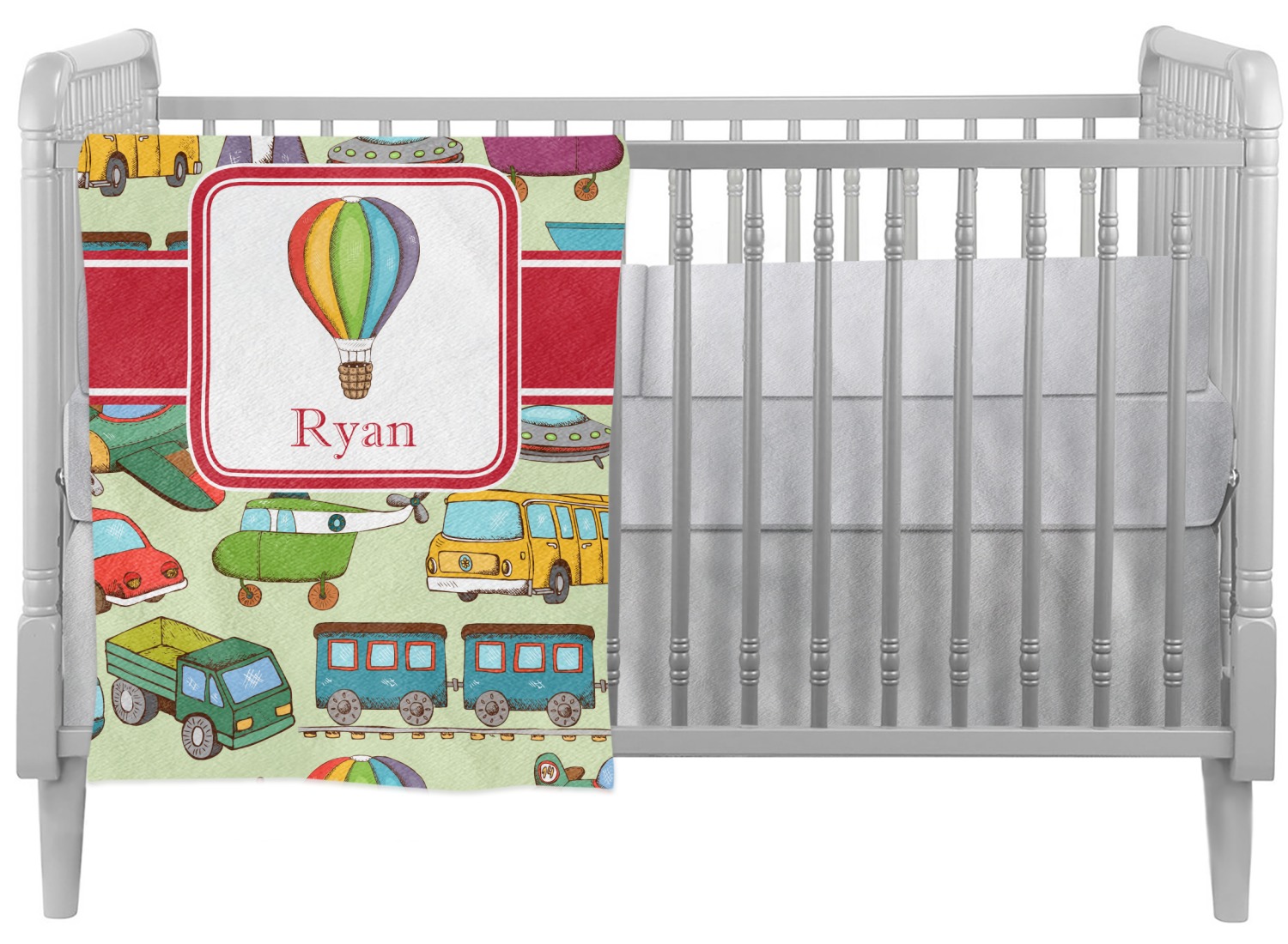 Transportation clearance crib bedding