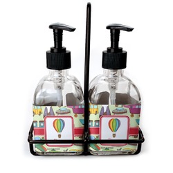 Vintage Transportation Glass Soap & Lotion Bottles (Personalized)