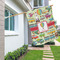 Vintage Transportation House Flags - Single Sided - LIFESTYLE