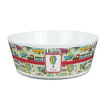 Vintage Transportation Kid's Bowl (Personalized)