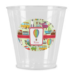 Vintage Transportation Plastic Shot Glass (Personalized)