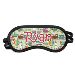 Vintage Transportation Sleeping Eye Mask - Small (Personalized)