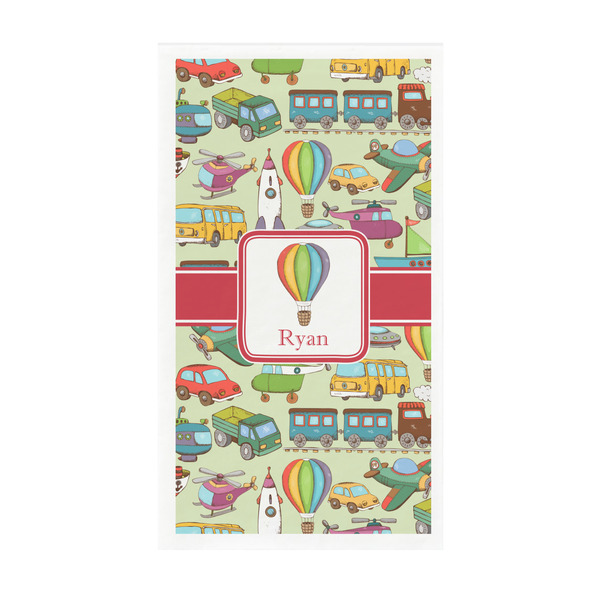 Custom Vintage Transportation Guest Paper Towels - Full Color - Standard (Personalized)