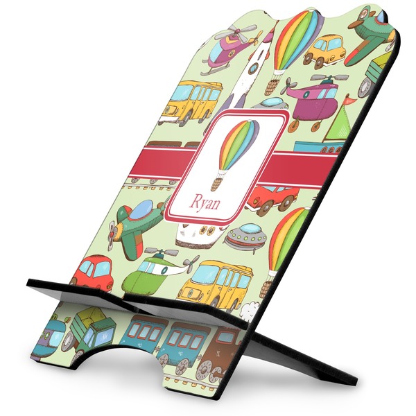 Custom Vintage Transportation Stylized Tablet Stand (Personalized)